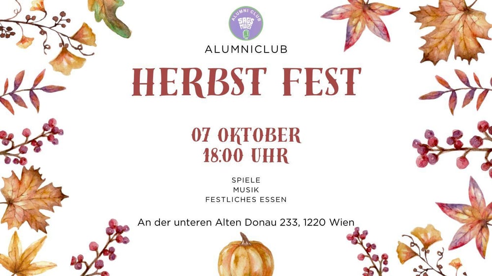 Herbstfest ALUMNICLUB _ Webpage